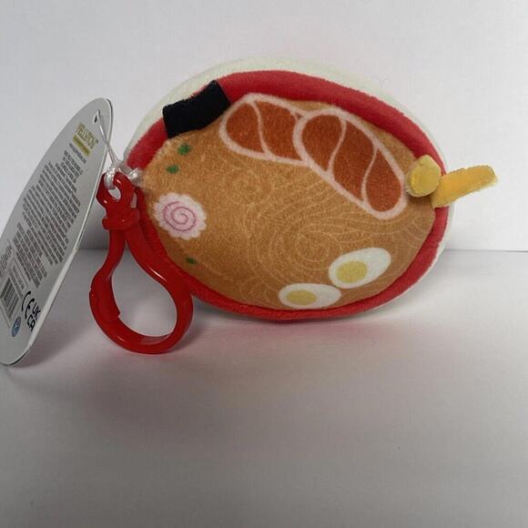 Kellytoy Squishmallows Raisy the Ramen 3.5" Clip - Picture 2 of 3